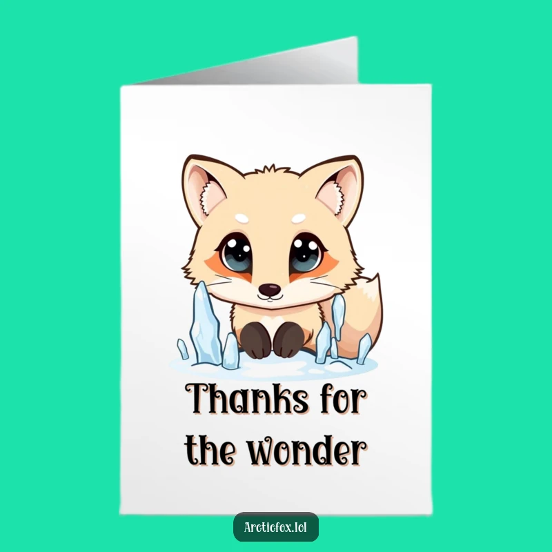 Free Printable Thank You Card: Curious Fox Thanks You!