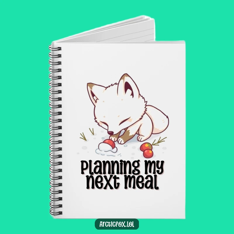 Funny Determined Fox Notebook - Write with Humorous Drive and Focus